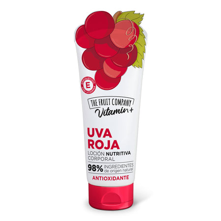 RED GRAPE Vitamin+ body milk 200 ml - The Fruit Company