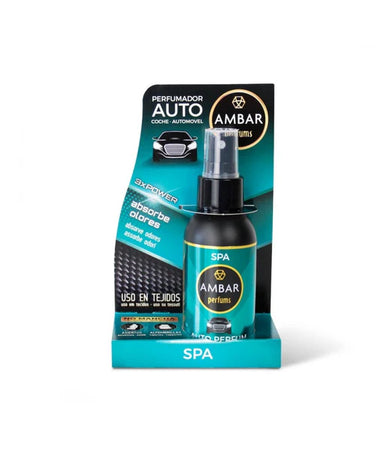 Car Air Freshener Spray 90ml - Sentier Spa - Ambar